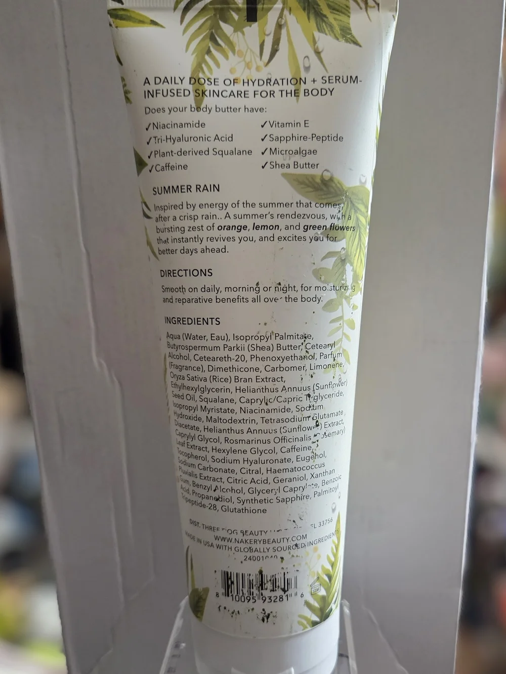 Nakery skintoning body